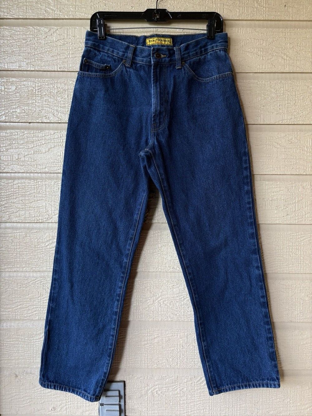 Real Ranch men Dark Navy Denim Jeans size 31 x 30 (actual inseam 29 inches)